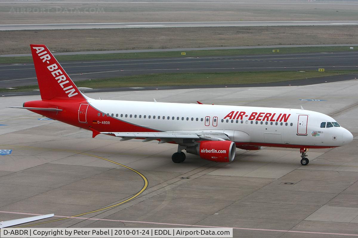 D-ABDR, 2007 Airbus A320-214 C/N 3242, DUS Trip