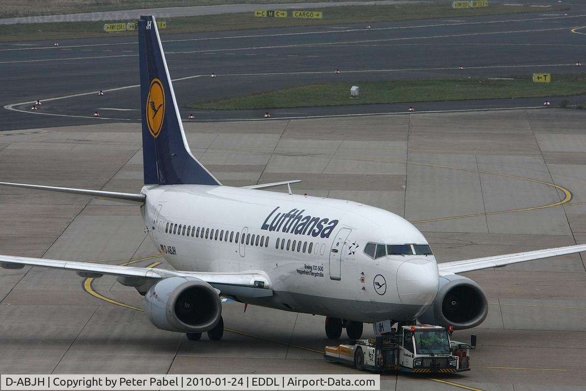 D-ABJH, 1991 Boeing 737-530 C/N 25357, DUS Trip