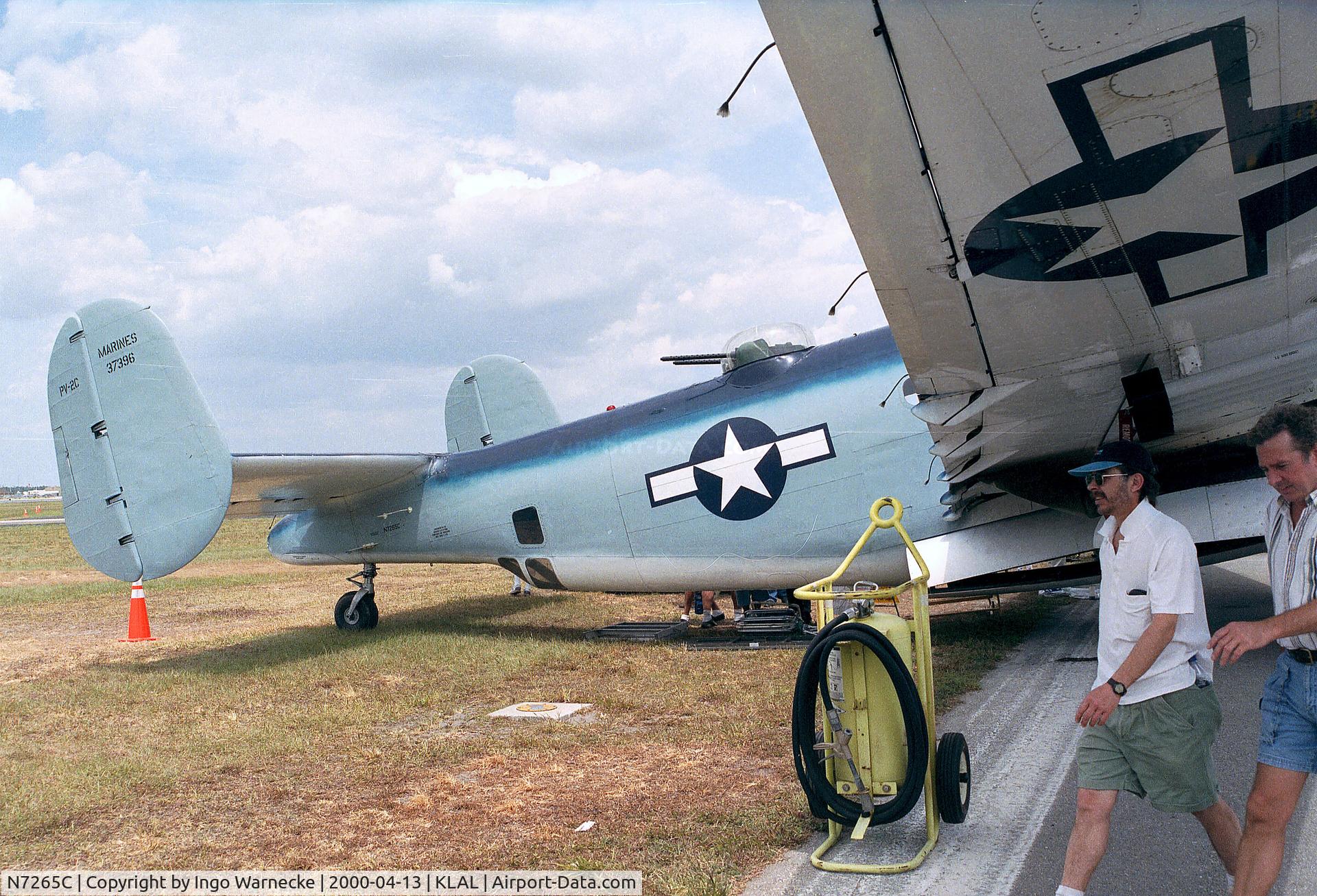 N7265C, 1945 Lockheed PV-2 Harpoon C/N 15-1362, Lockheed PV-2C Harpoon at Sun 'n Fun 2000, Lakeland FL