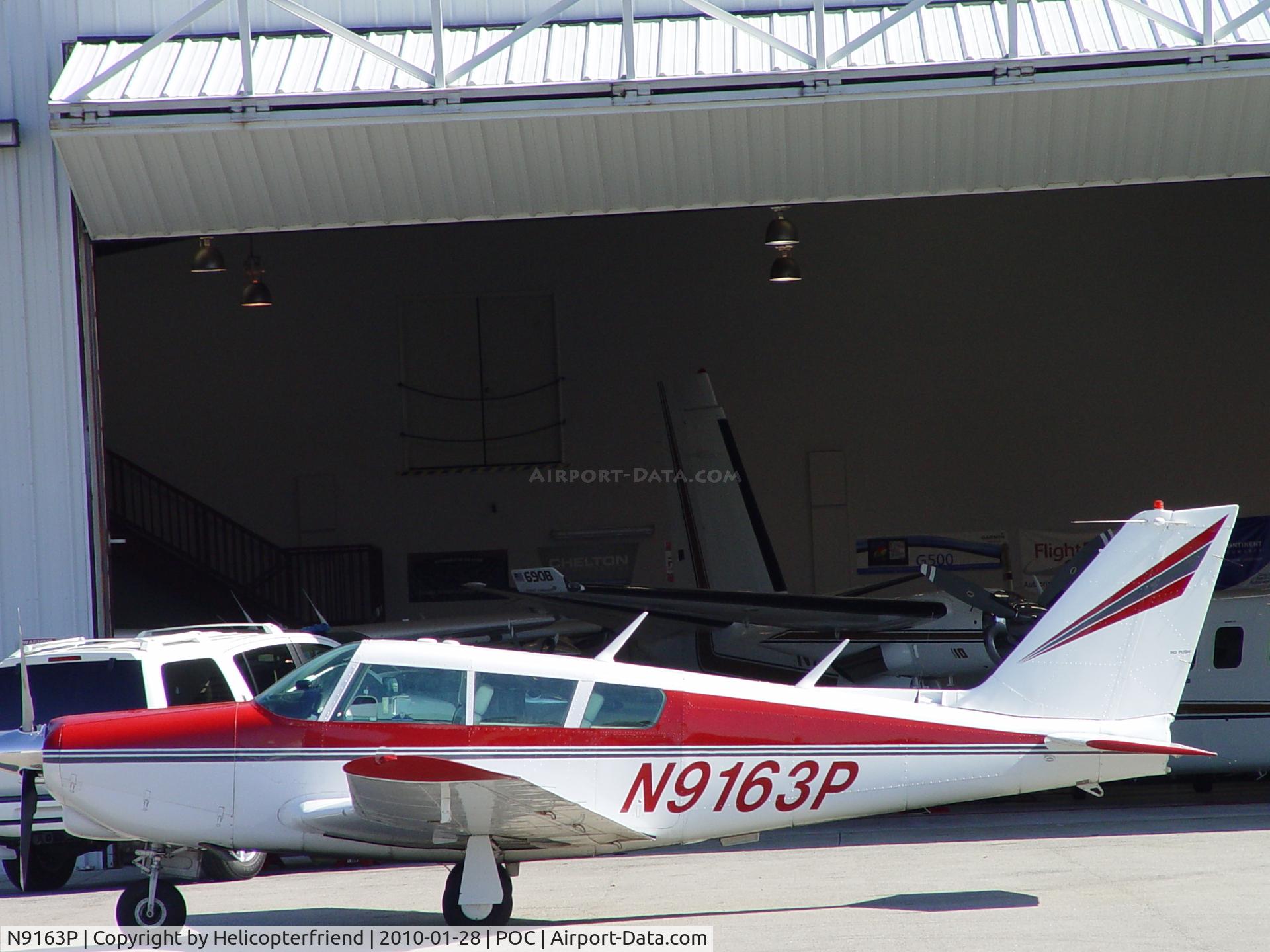 N9163P, 1966 Piper PA-24-260 C/N 24-4651, Parked at Howard Aviation