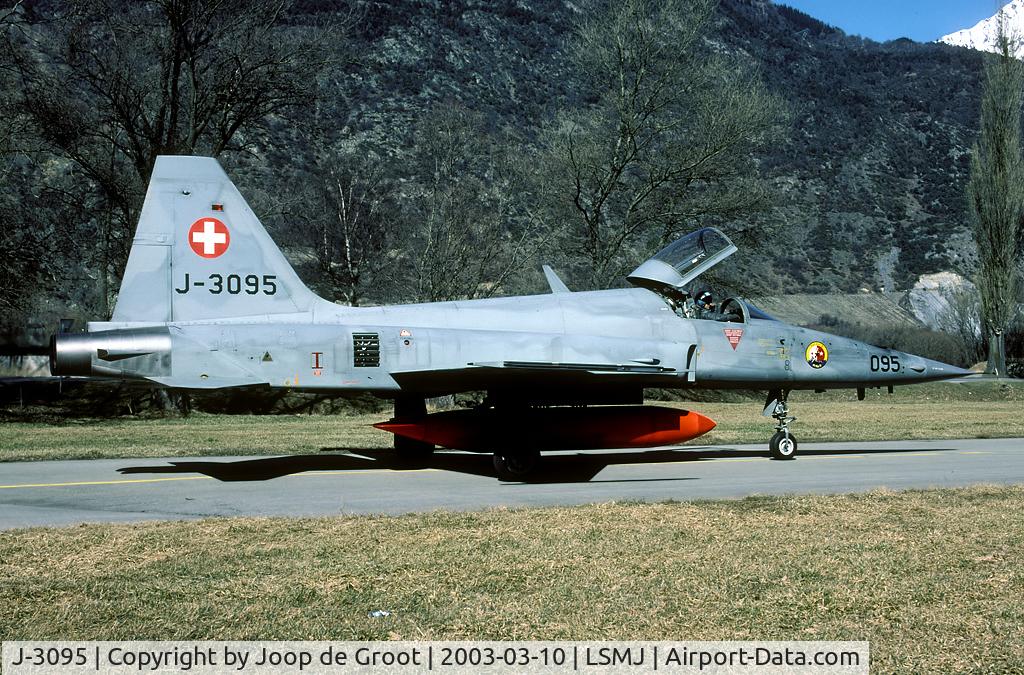 J-3095, Northrop F-5F Tiger II C/N L.1095, The last Wiederholungskurs ever to be held at Turtmann