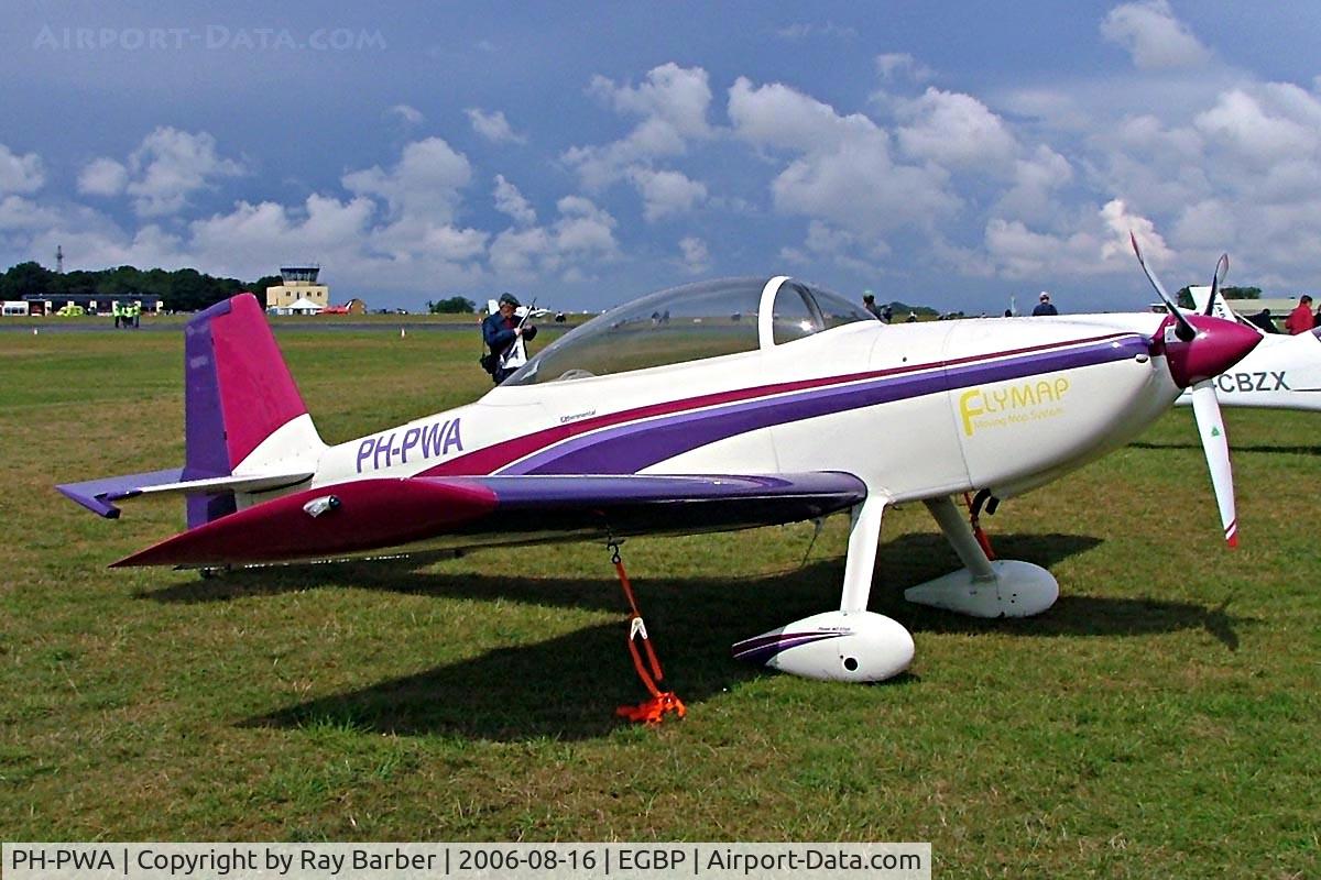 PH-PWA, 2000 Vans RV-8 C/N 80836, Van's RV-8 [80836] Kemble~G 16/08/2006. Seen at the PFA Flying For Fun 2006 Kemble.