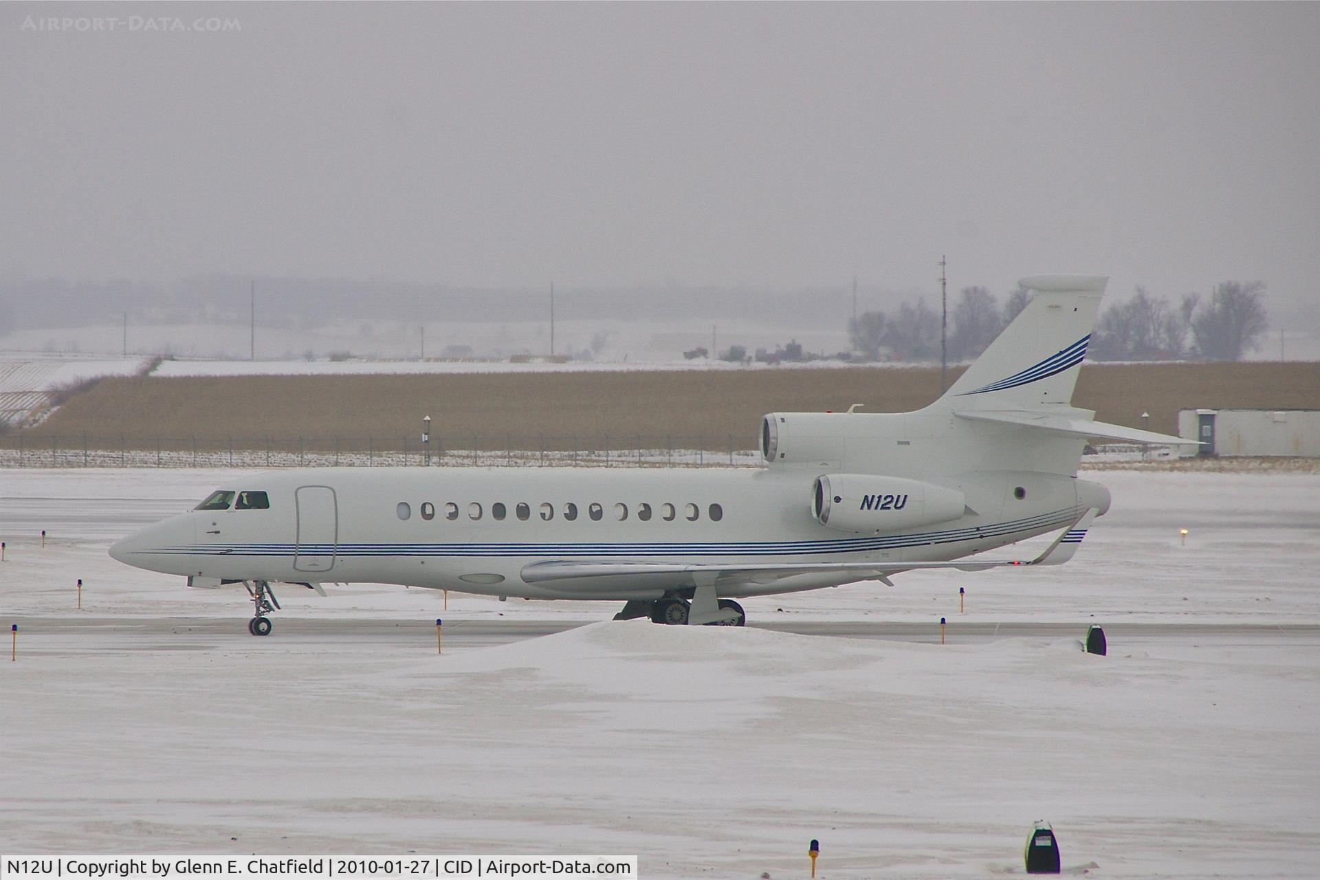 N12U, 2008 Dassault Falcon 7X C/N 53, Taxiing on Alpha to Landmark