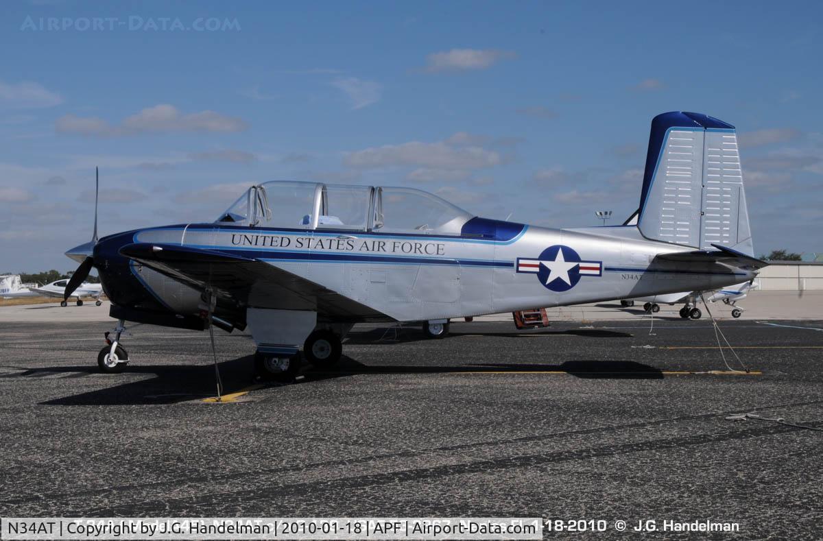 N34AT, 1957 Beech T-34A (A45) Mentor Mentor C/N G-139, ex-USAF T-34A 53-3367