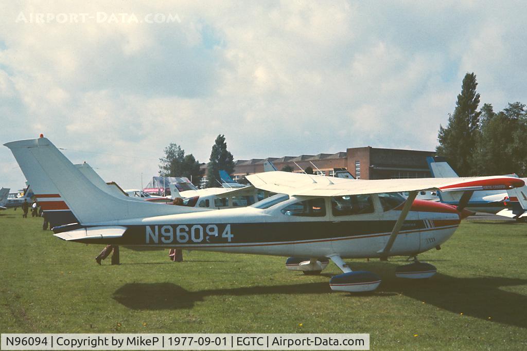 N96094, 1977 Reims F182Q Skylane C/N 0027, 1977 Business and Light Aviation Show.