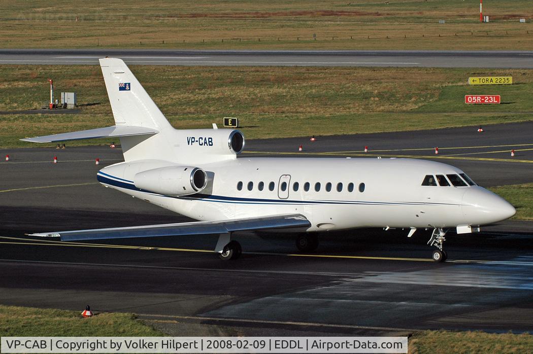 VP-CAB, 1994 Dassault Falcon 900 C/N 101, at dus