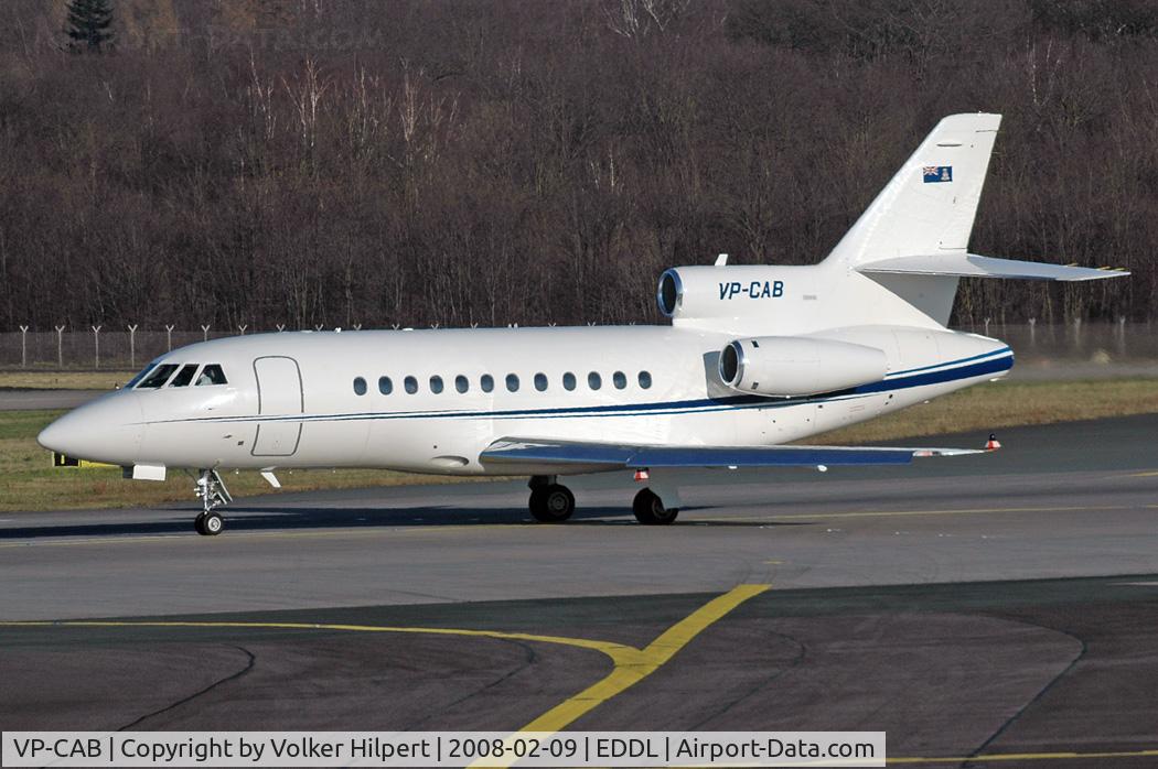 VP-CAB, 1994 Dassault Falcon 900 C/N 101, at dus