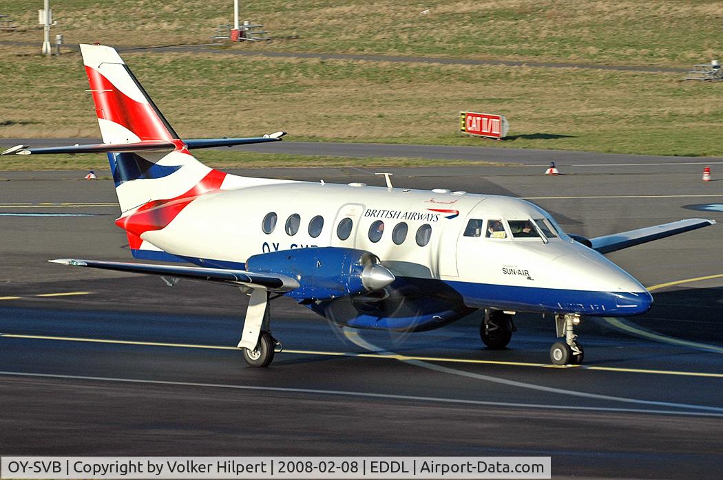 OY-SVB, 1997 British Aerospace BAe-3202 Jetstream 32 C/N 985, Sun-Air