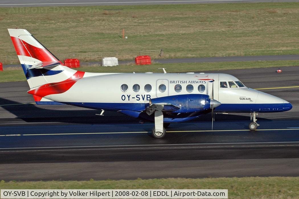 OY-SVB, 1997 British Aerospace BAe-3202 Jetstream 32 C/N 985, Sun-Air