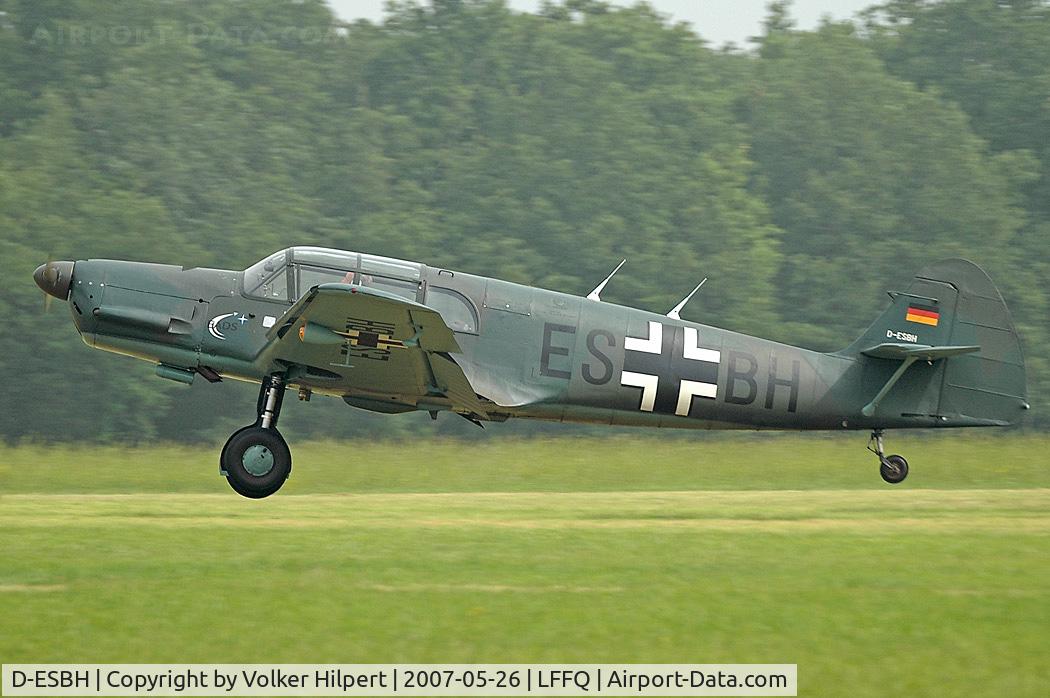 D-ESBH, Messerschmitt Bf-108B-2 Taifun C/N 3701-14, at lffq
