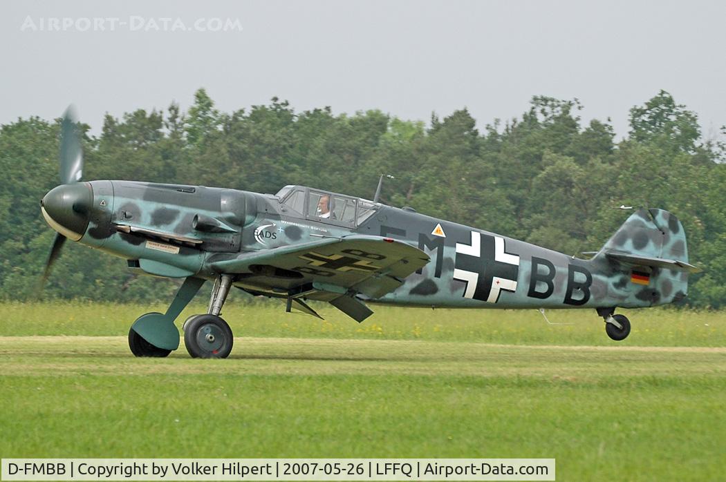 D-FMBB, Messerschmitt Bf-109G-6 C/N 156, at lffq