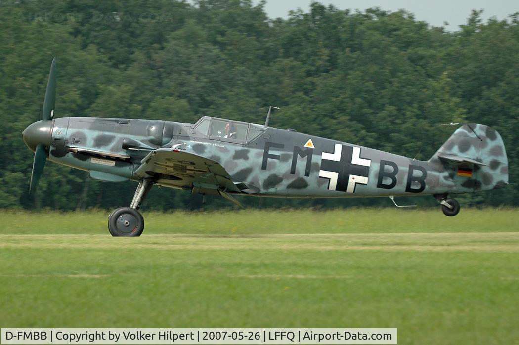 D-FMBB, Messerschmitt Bf-109G-6 C/N 156, at lffq