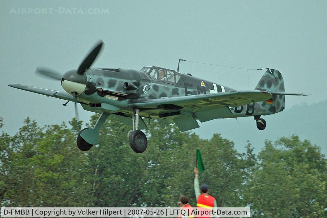 D-FMBB, Messerschmitt Bf-109G-6 C/N 156, at lffq