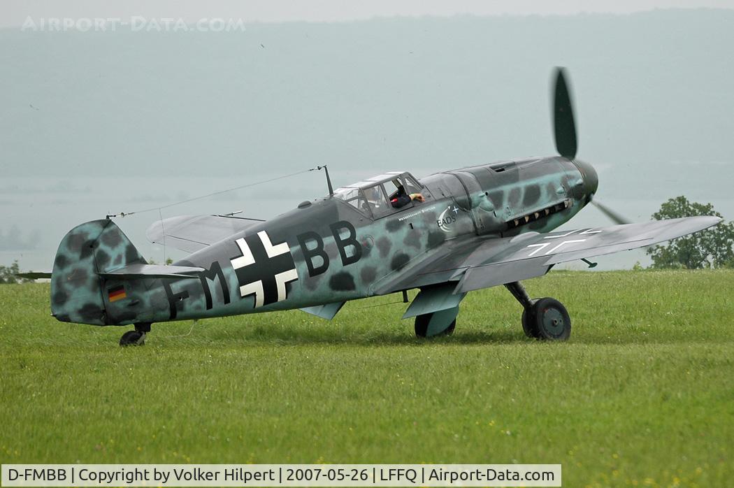 D-FMBB, Messerschmitt Bf-109G-6 C/N 156, at lffq