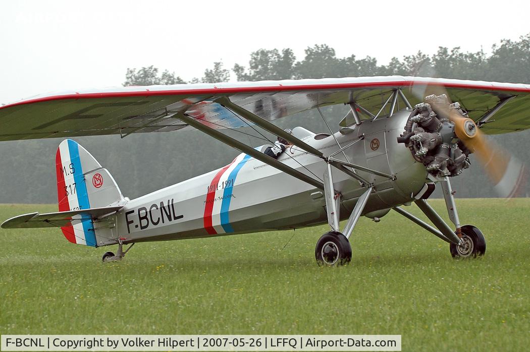 F-BCNL, Morane-Saulnier MS.317 C/N 6527, at lffq