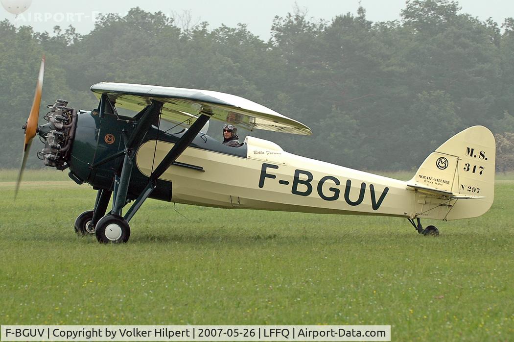 F-BGUV, Morane-Saulnier MS.317 C/N 297, at lffq