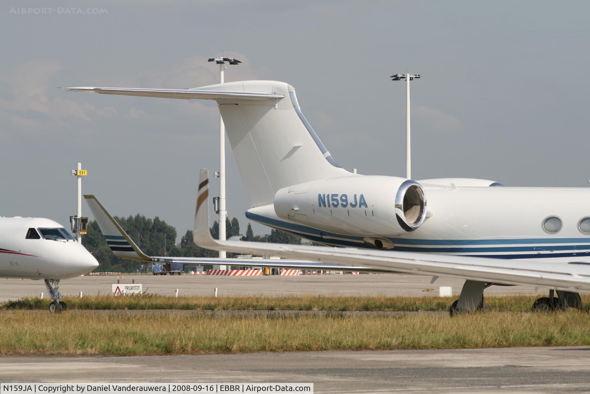 N159JA, 2004 Gulfstream Aerospace GV-SP (G550) C/N 5062, Parked on G.A. apron