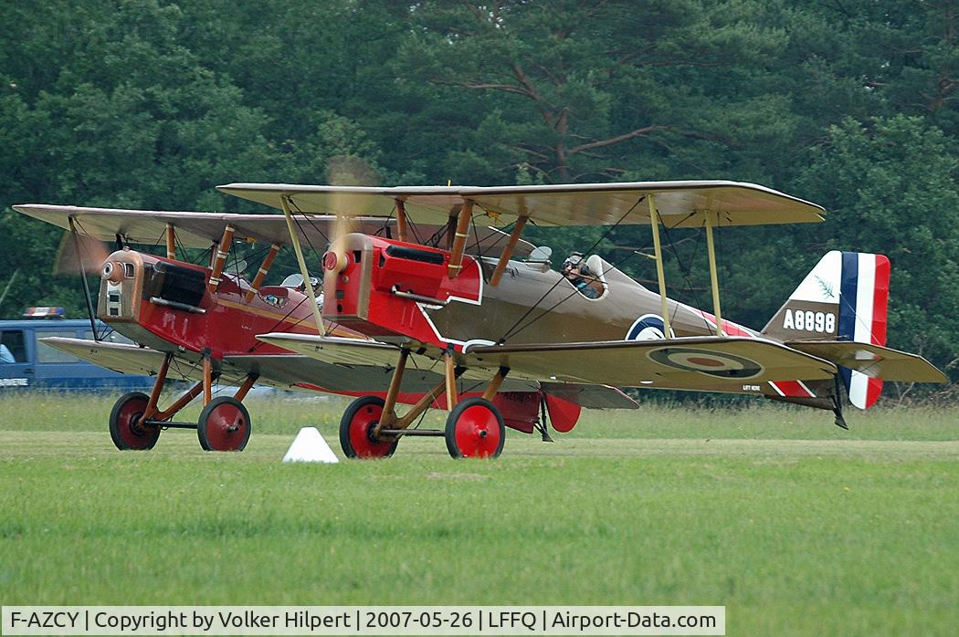 F-AZCY, Royal Aircraft Factory SE-5A Replica C/N 03, at lffq