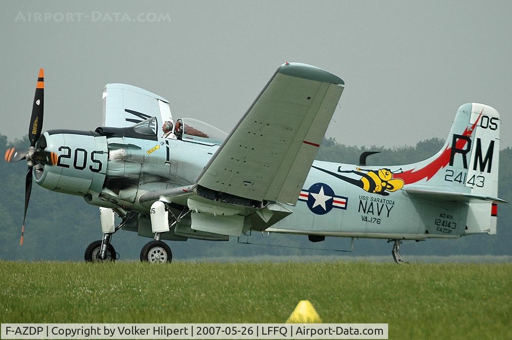 F-AZDP, Douglas AD-4N Skyraider C/N 7449, at lffq