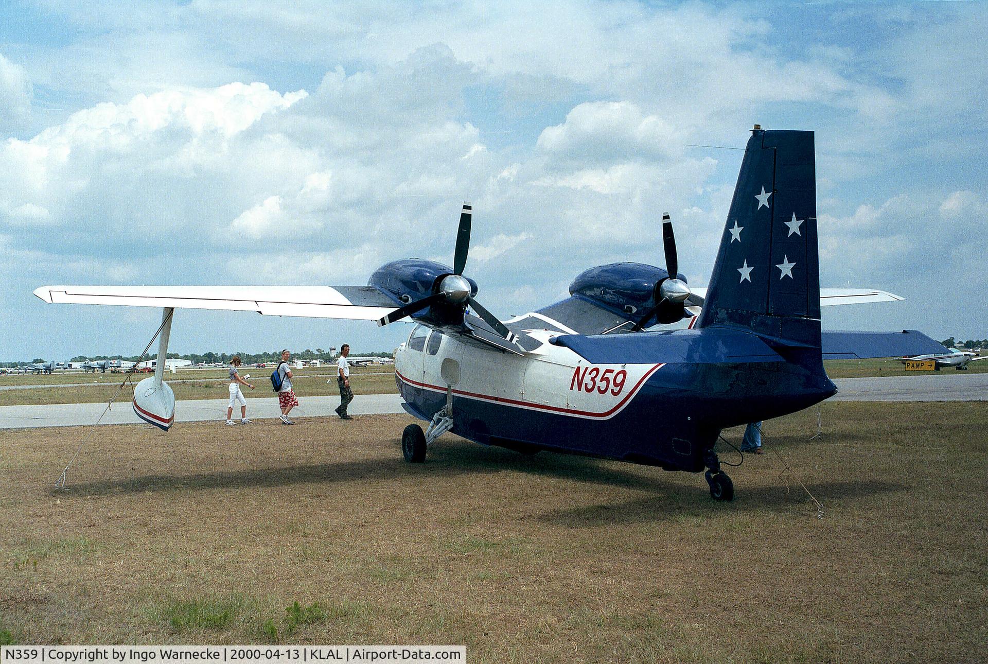 N359, Piaggio P.136-L2 C/N 224, Piaggio P.136-L2 at Sun 'n Fun 2000, Lakeland FL