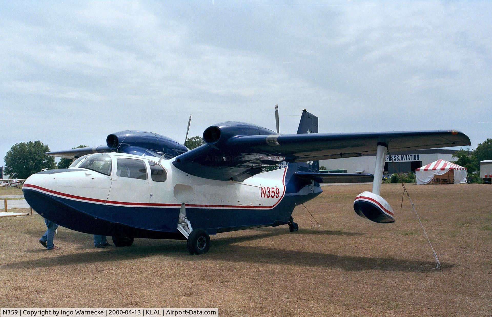 N359, Piaggio P.136-L2 C/N 224, Piaggio P.136-L2 at Sun 'n Fun 2000, Lakeland FL
