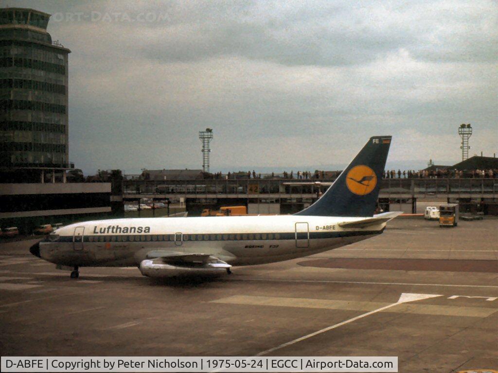 D-ABFE, 1970 Boeing 737-230C C/N 20256, Boeing 737-230C of Lufthansa named 