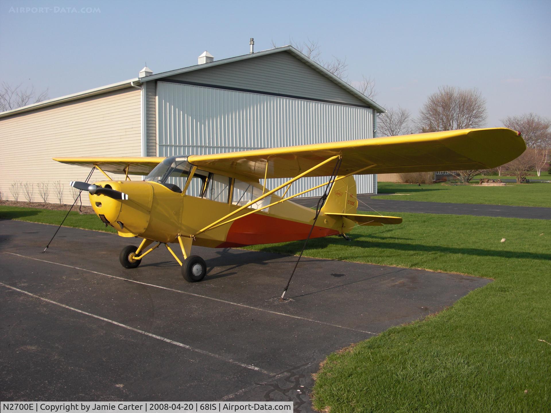 N2700E, 1946 Aeronca 7AC Champion C/N 7AC-6280, At Home