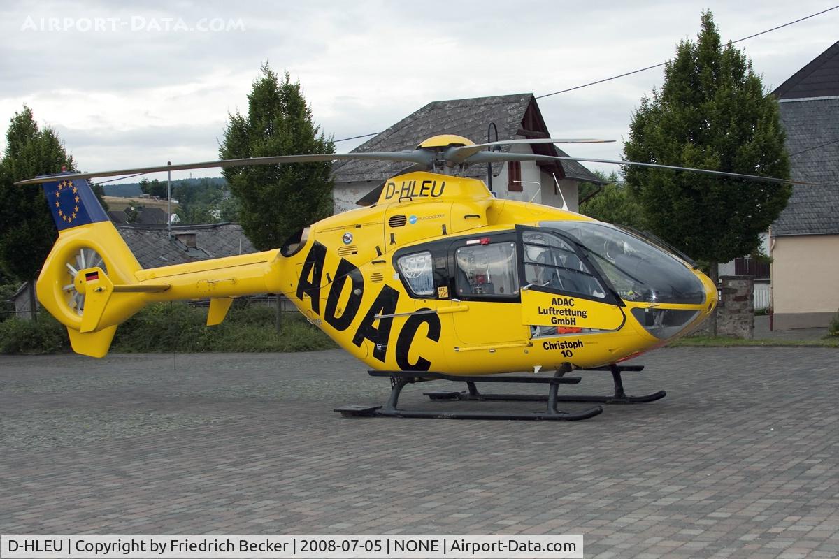 D-HLEU, 1996 Eurocopter EC-135P-1 C/N 0007, Christoph 10 flew the emergency crew to a medical rescue