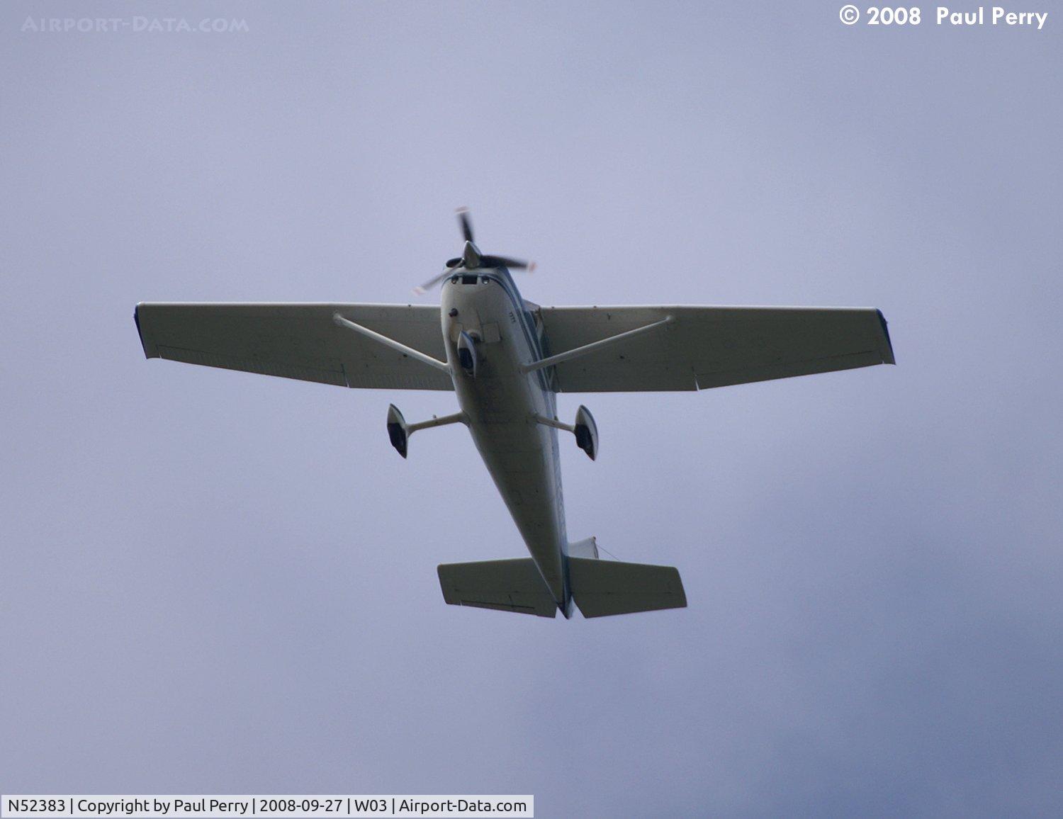 N52383, 1973 Cessna 182P Skylane C/N 18262566, Over Wilson Industrial during the flyin