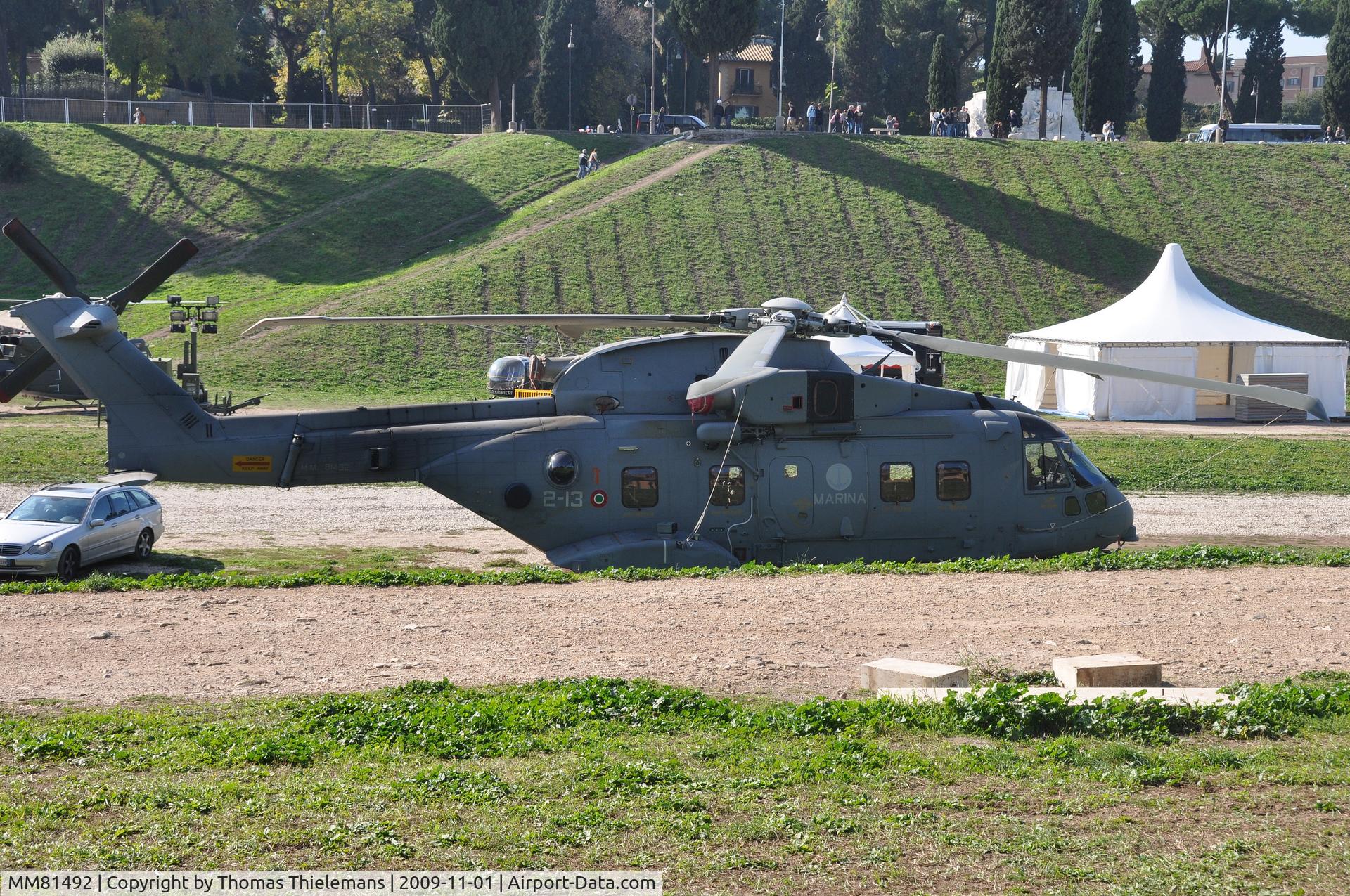 MM81492, AgustaWestland EH-101 Mk410 C/N 50108/410001, @ Circo Massimo