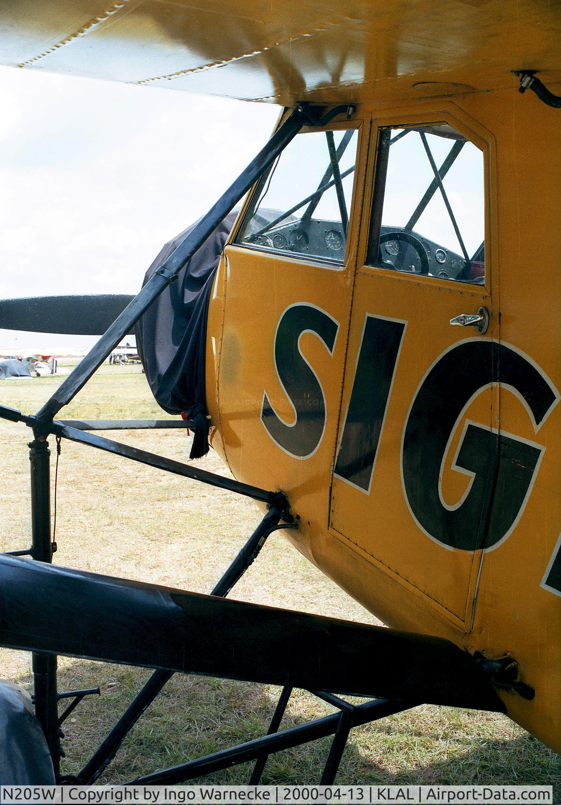N205W, 1930 Stinson SM-8A Junior C/N 4029, Stinson SM-8A at Sun 'n Fun 2000, Lakeland FL