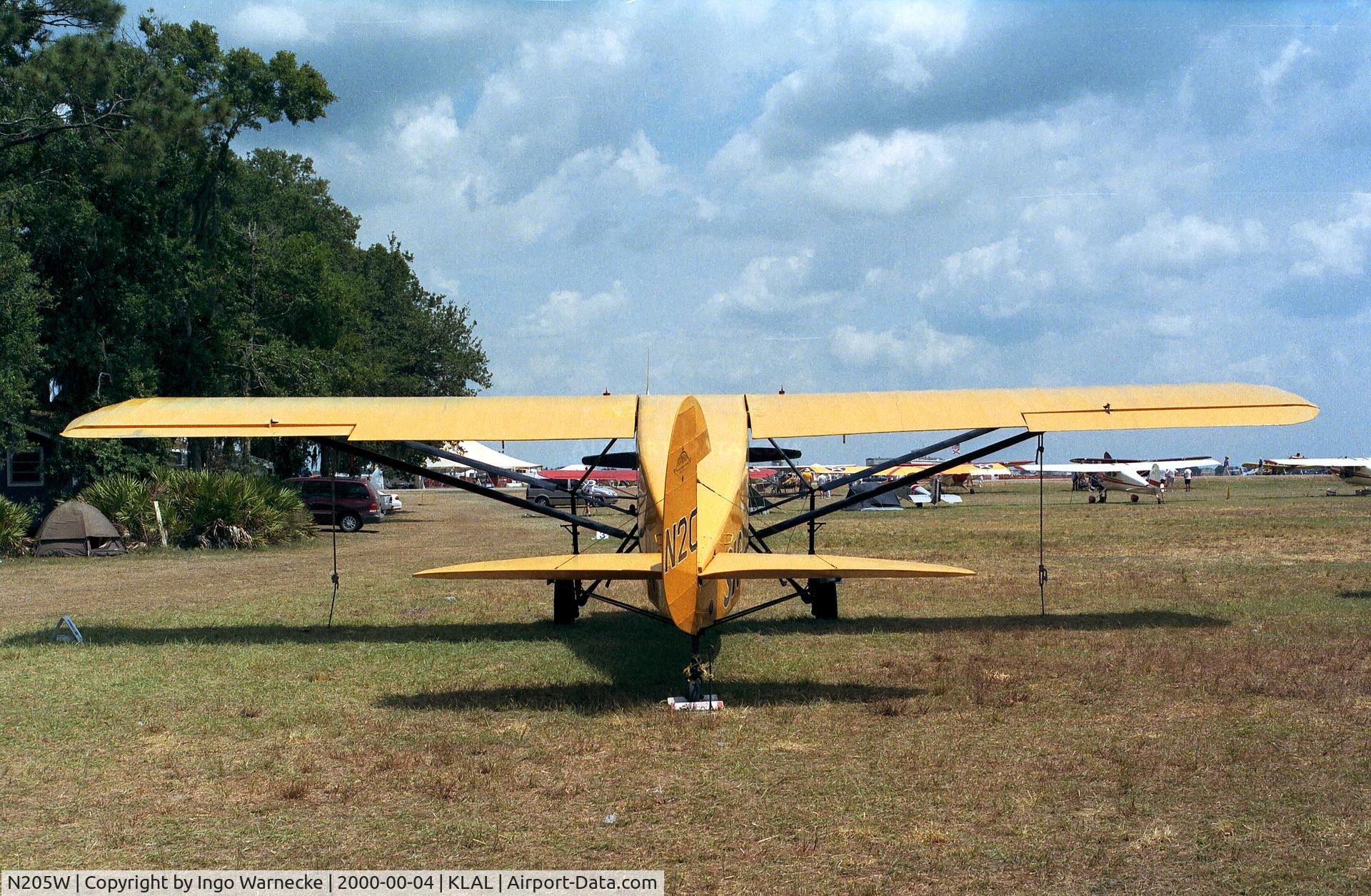 N205W, 1930 Stinson SM-8A Junior C/N 4029, Stinson SM-8A at Sun 'n Fun 2000, Lakeland FL