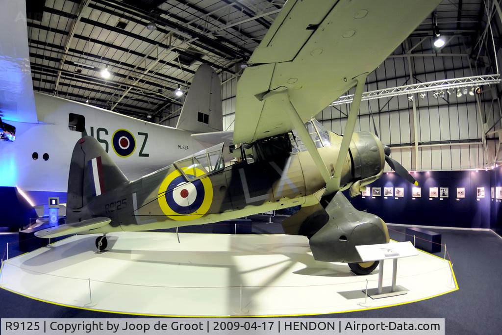 R9125, 1940 Westland Lysander III C/N 1185, preserved in the RAF Museum London.