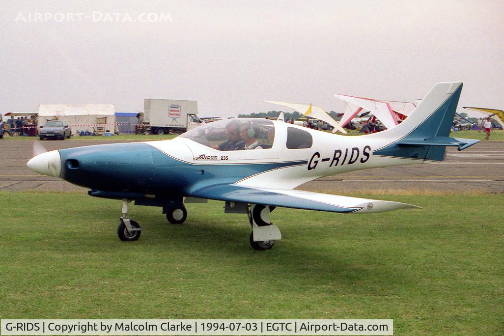 G-RIDS, 1993 Lancair 235 C/N PFA 191A-11626, Lancair 235 at the PFA Rally, Cranfield in 1994.