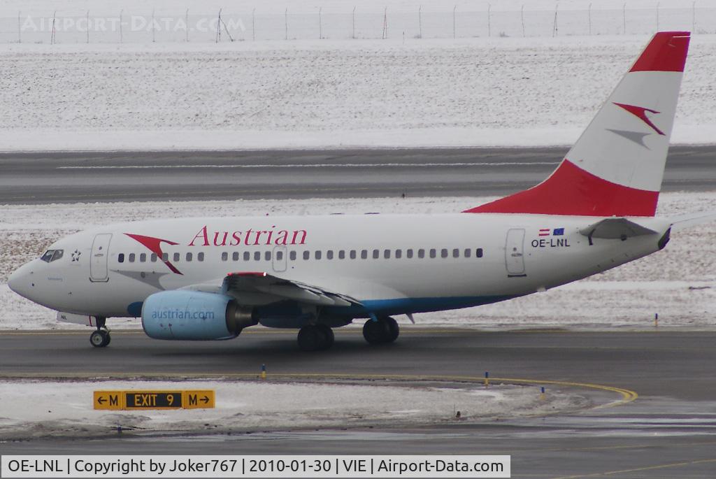 OE-LNL, 2000 Boeing 737-6Z9 C/N 30137, Austrian Airlines Boeing 737-6Z9