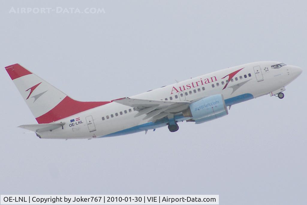 OE-LNL, 2000 Boeing 737-6Z9 C/N 30137, Austrian Airlines Boeing 737-6Z9