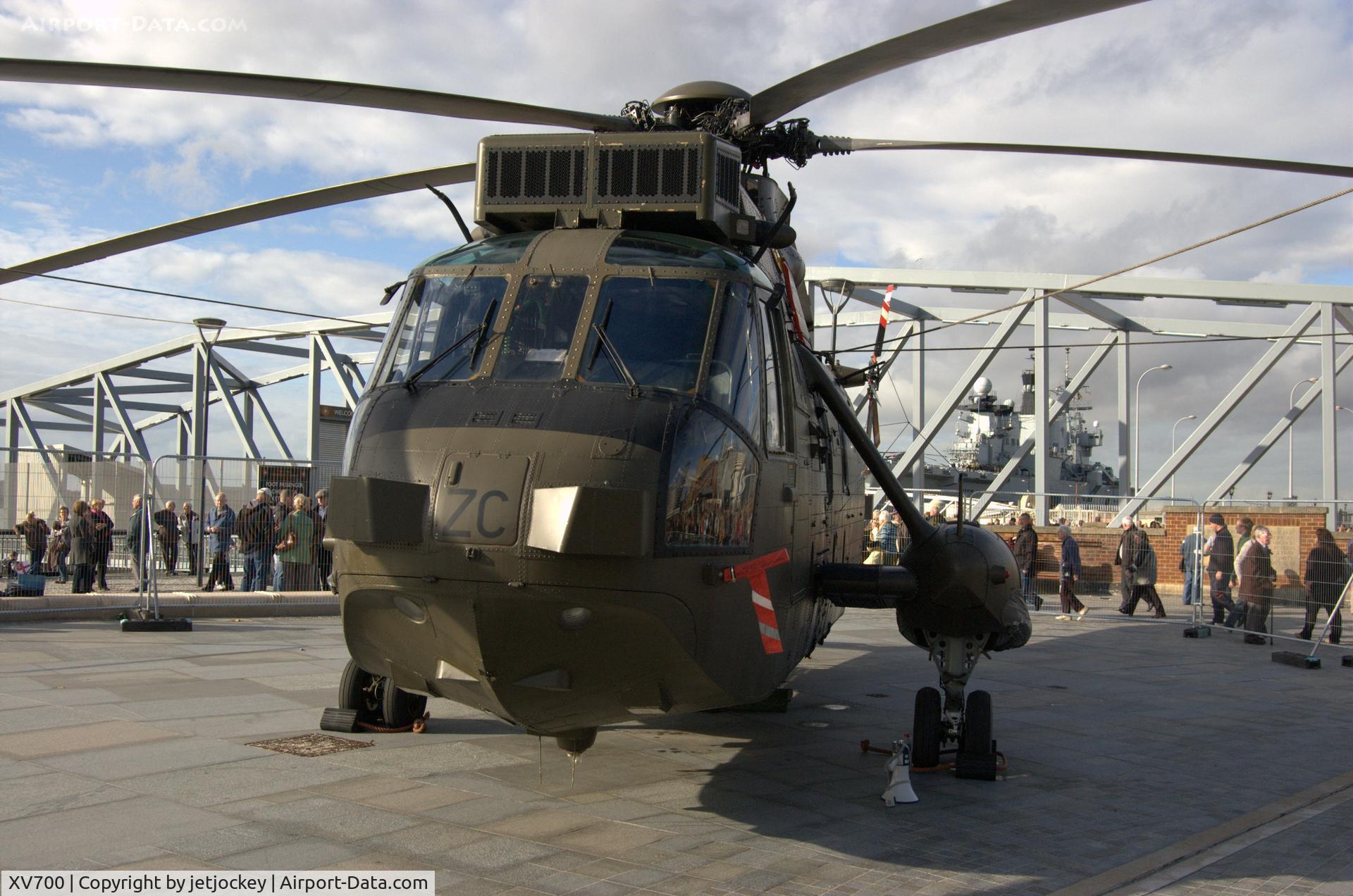 XV700, 1971 Westland Sea King HAS.6CR C/N WA671, Westland Sea King at Liverpool for the Royal Navy 100yrs Celebrations