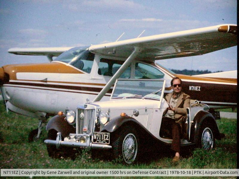 N711EZ, 1977 Cessna R182 Skylane RG C/N R18200135, Toys at tie-down-One of many with one in-flight