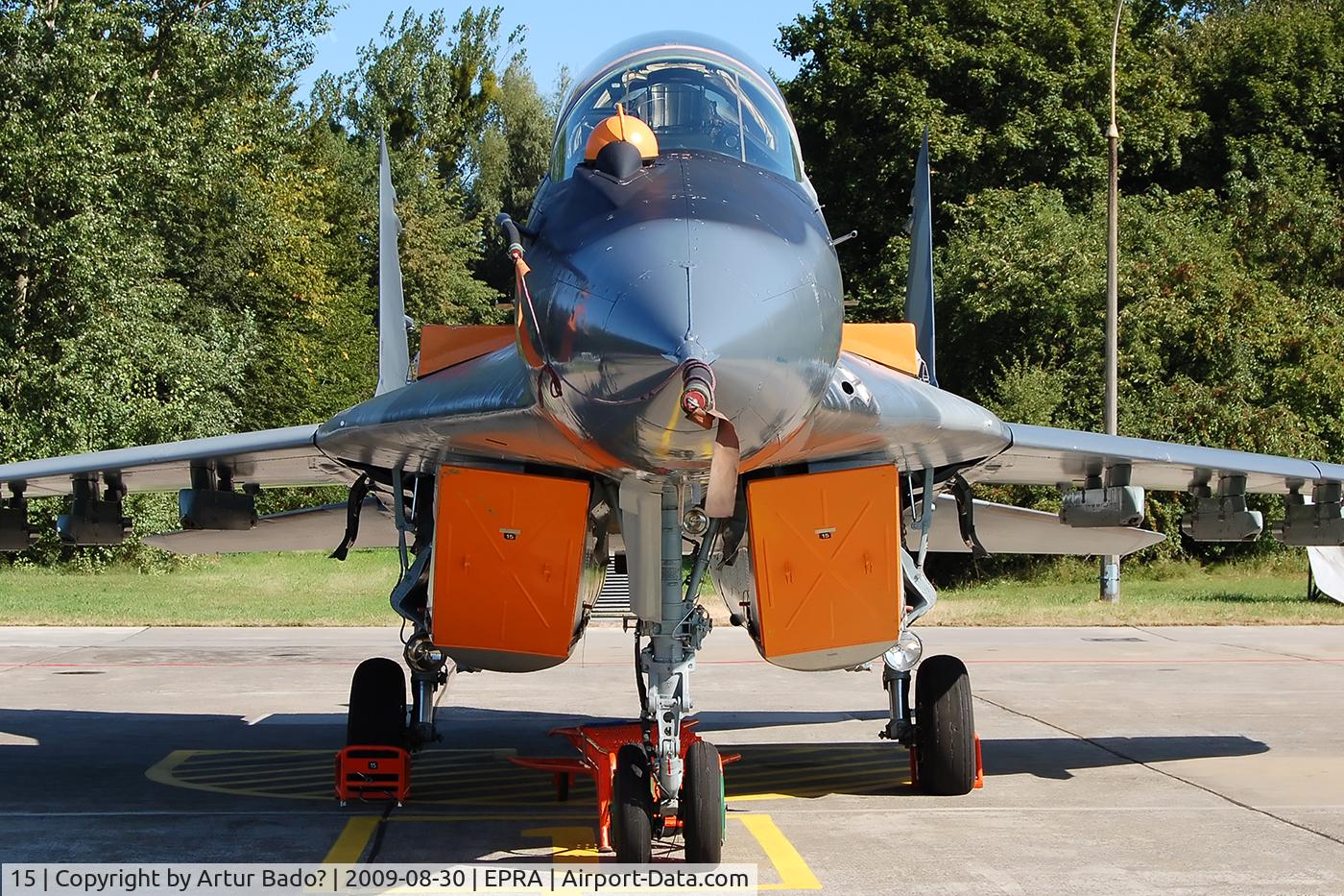 15, Mikoyan-Gurevich MiG-29A C/N N50903014615, Poland Air Force
