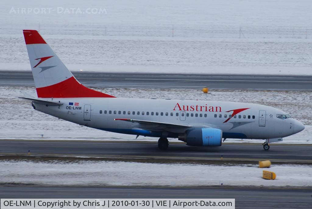 OE-LNM, 2000 Boeing 737-6Z9 C/N 30138, Austrian Airlines Boeing 737-6Z9