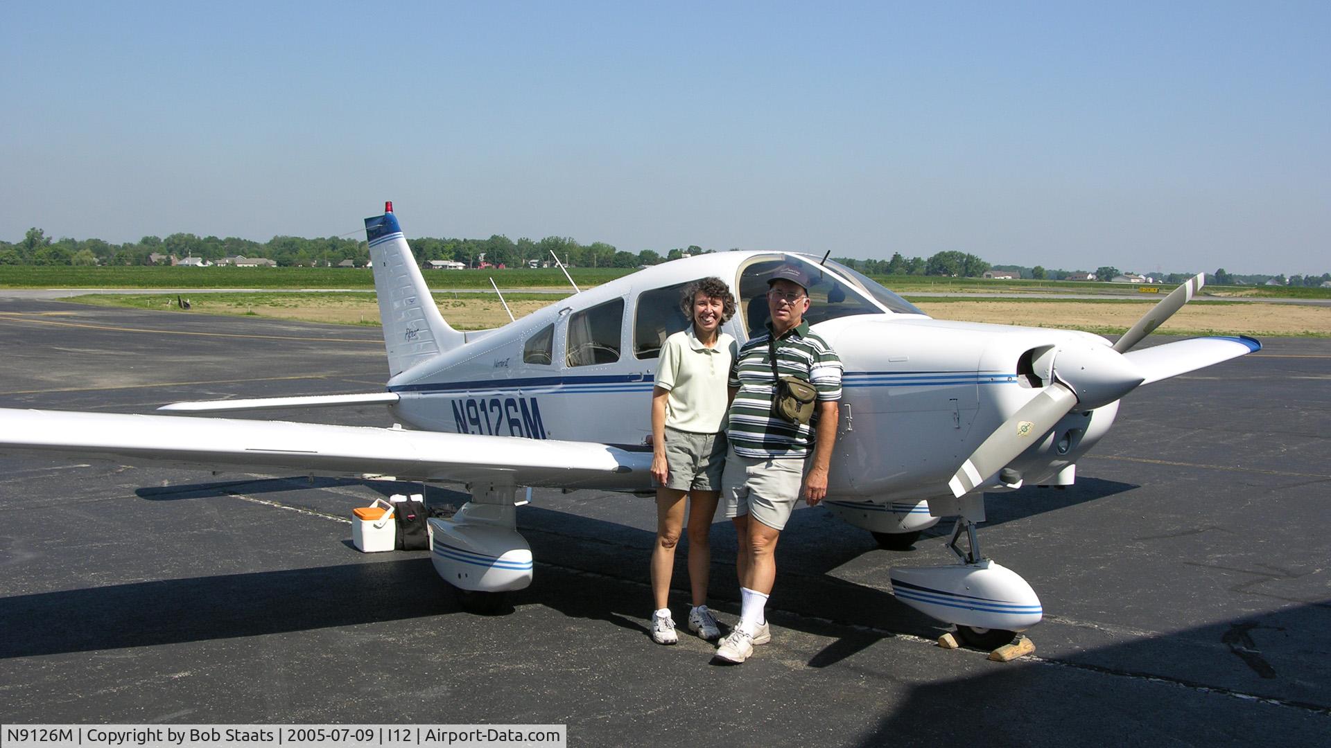 N9126M, 1993 Piper PA-28-161 C/N 2816104, Our last flight (for sale)