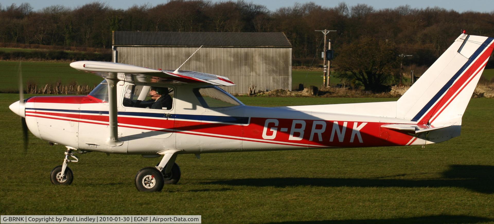 G-BRNK, 1977 Cessna 152 C/N 152-80479, winter sun !