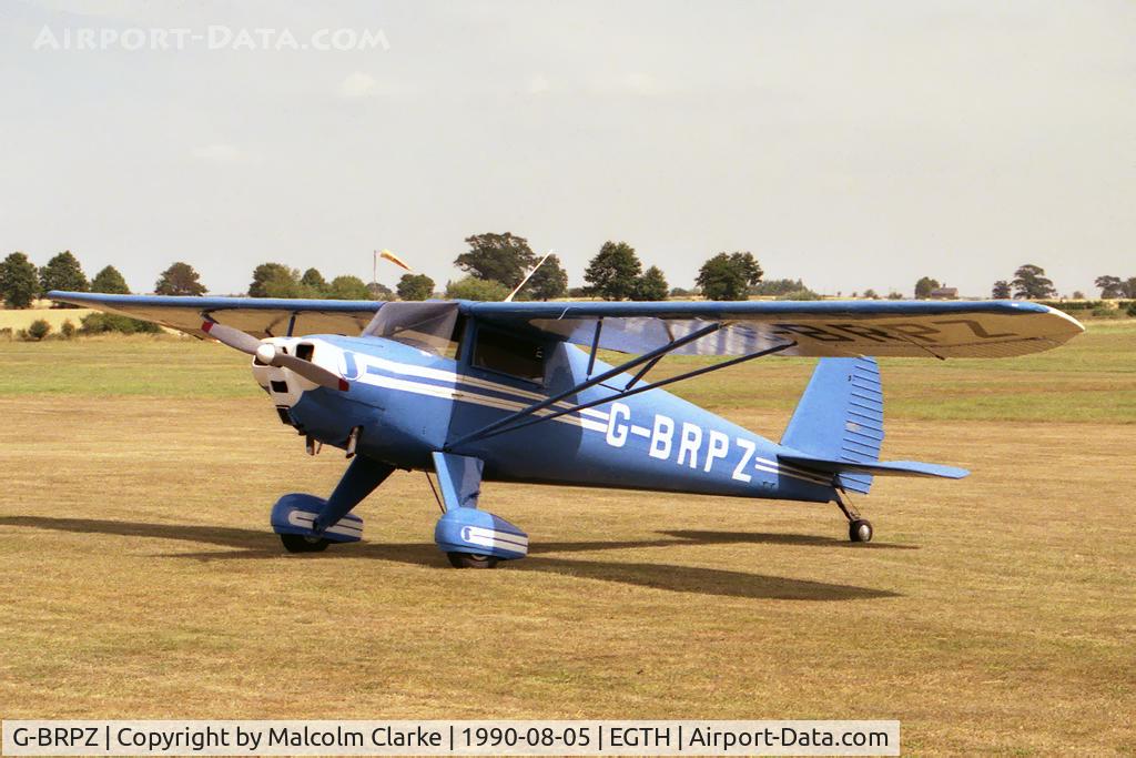 G-BRPZ, 1939 Luscombe 8A Silvaire C/N 911, Luscombe 8A Silvaire at Old Warden, Bedfordshire in 1990.