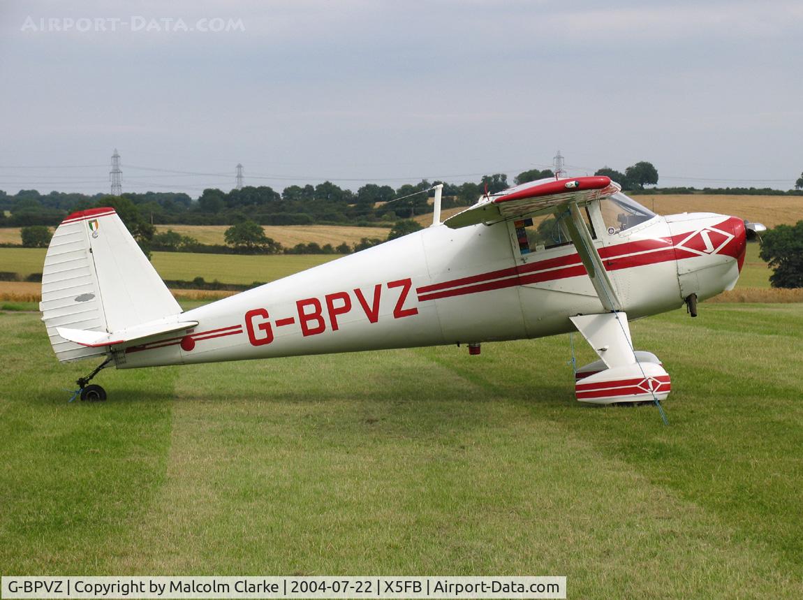 G-BPVZ, 1946 Luscombe 8E Silvaire C/N 5565, Luscombe 8E Silvaire de luxe an airfield resident at Fishburn Airfield in 2004.
