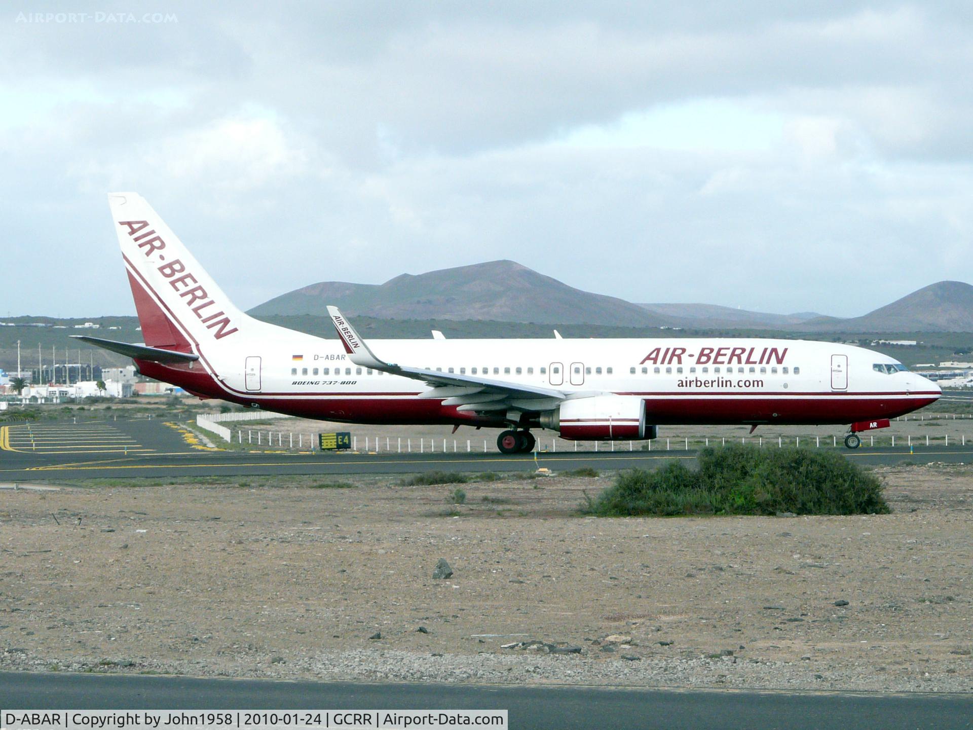 D-ABAR, 1998 Boeing 737-86J C/N 28072, Taxying for departure
