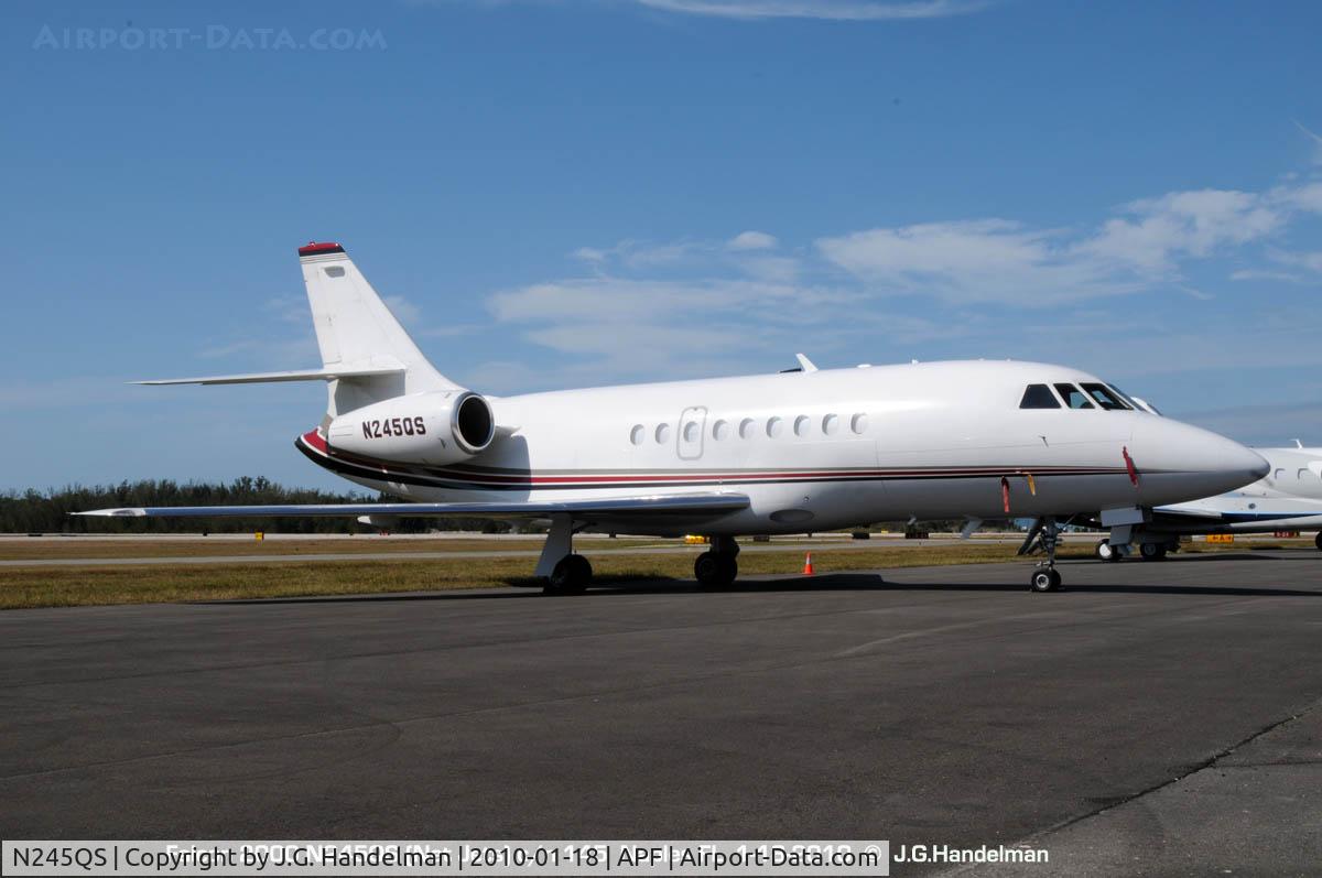 N245QS, 2001 Dassault Falcon 2000 C/N 145, at Naples Florida