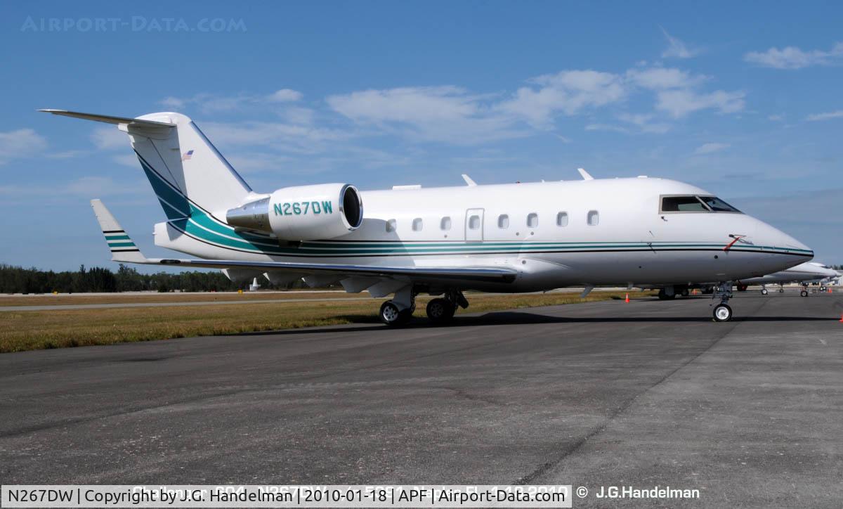 N267DW, 1998 Bombardier Challenger 604 (CL-600-2B16) C/N 5391, at Naples Florida
