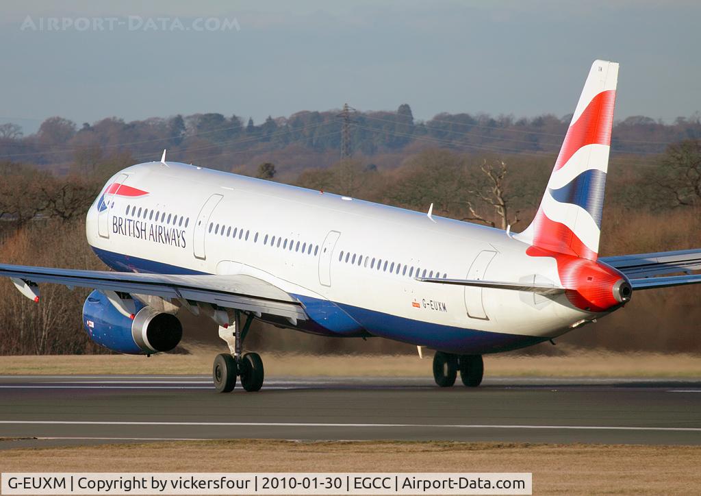 G-EUXM, 2007 Airbus A321-231 C/N 3290, British Airways