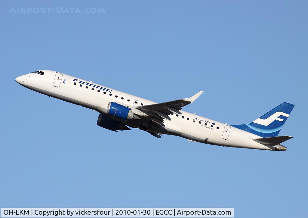 OH-LKM, 2008 Embraer 190LR (ERJ-190-100LR) C/N 19000160, Finnair