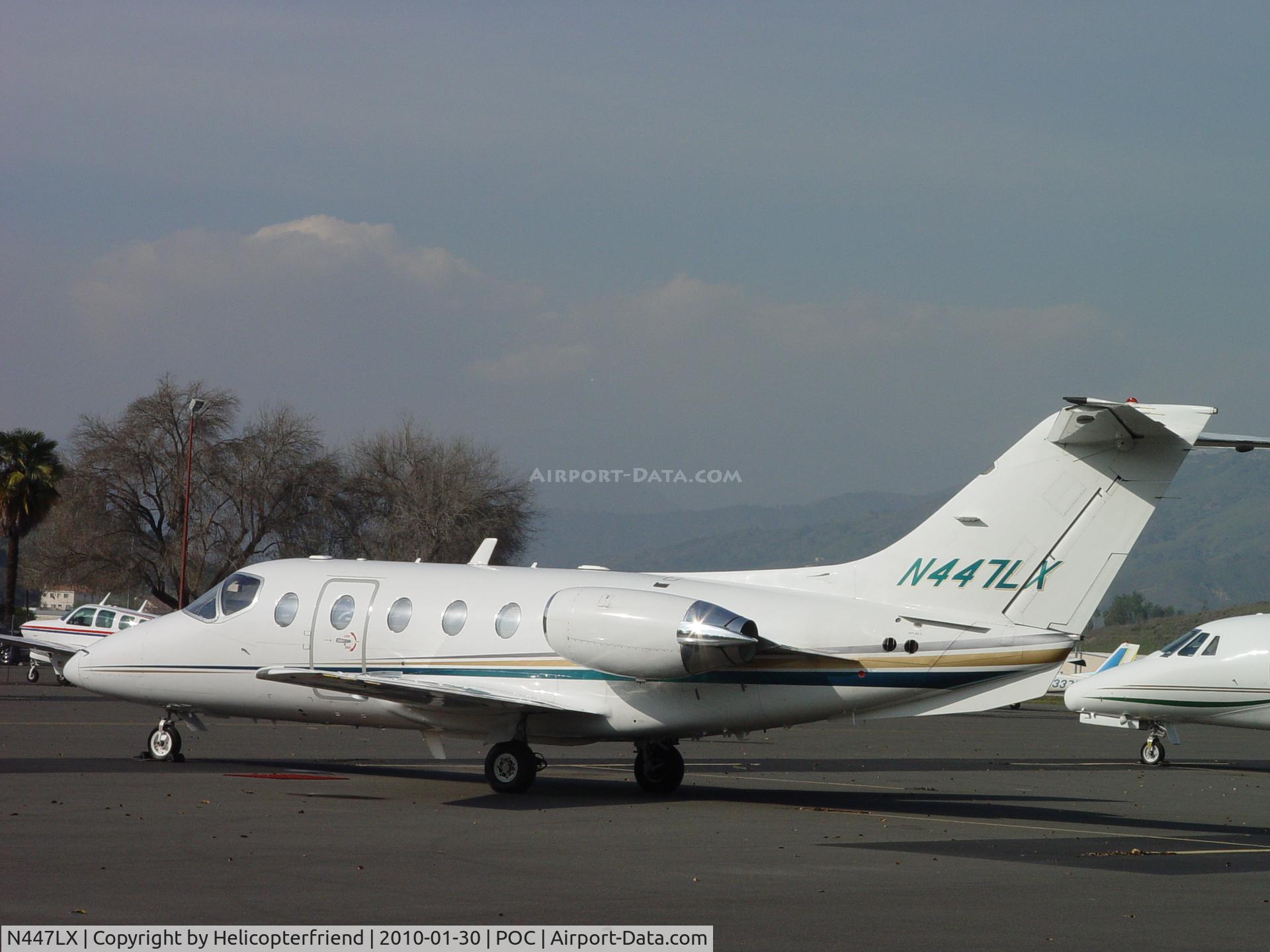 N447LX, 1999 Raytheon Aircraft Company 400A C/N RK-248, Parked in transient parking